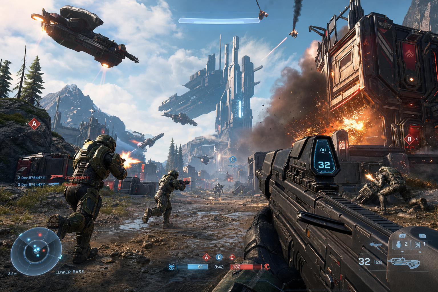 Orbital Strike: Zero Hour — sci-fi FPS